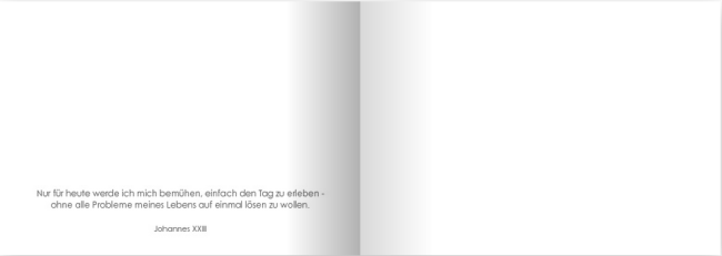 Claudia Richter, Karte, Johannes XXIII, Weisheit, Geduld, Selbstachtung